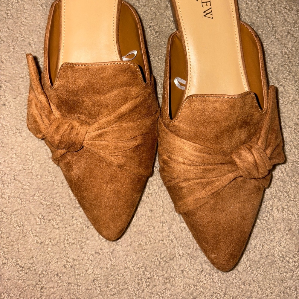 J. Crew Brown Flats